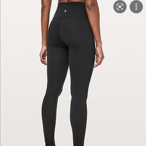 Lululemon Wunder Under High Rise Full Length Legging in Black